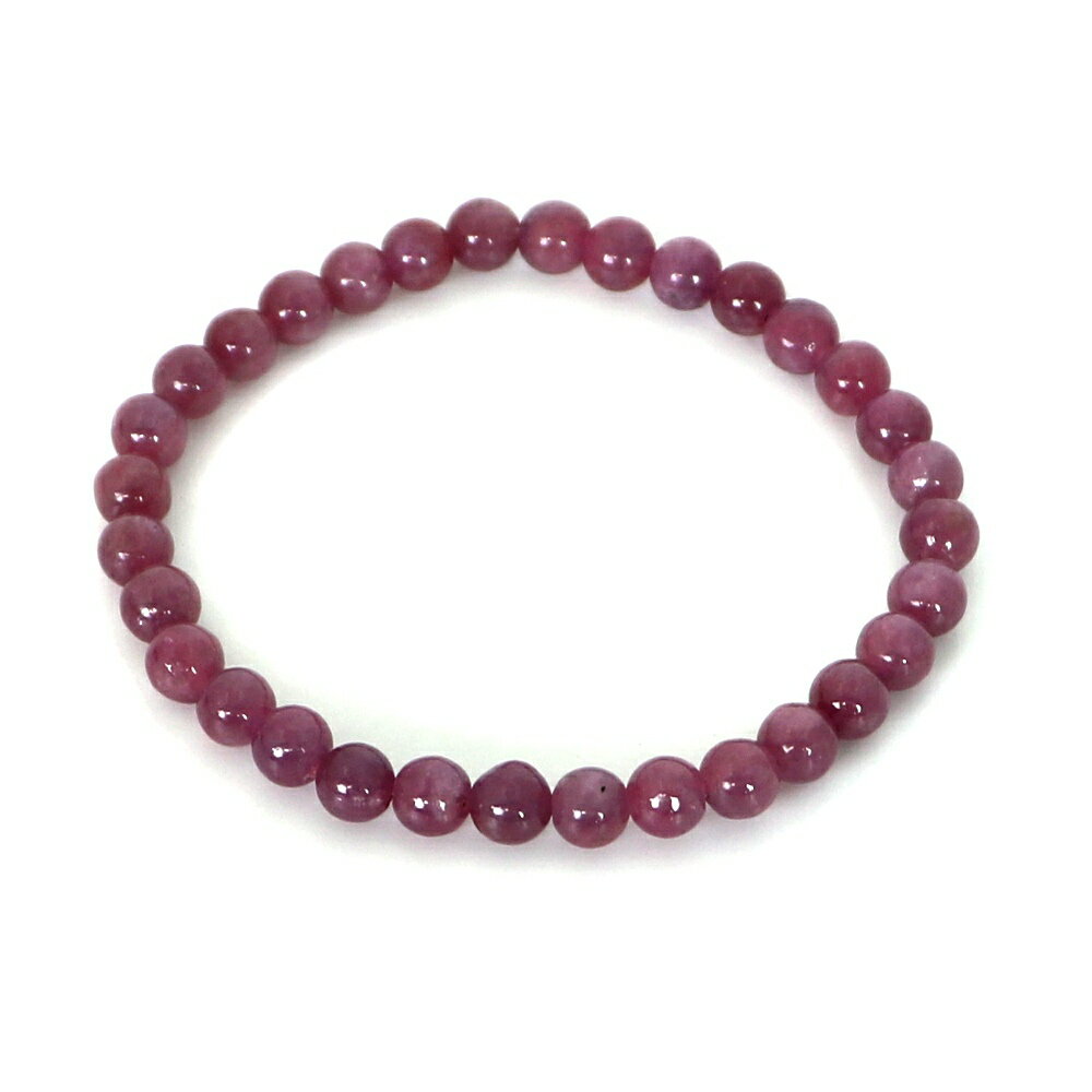 ピンクルビー ハイクオリティー 1点もの ブレスレット 数珠 パワーストーン 天然石 アクセサリー ハンドメイド