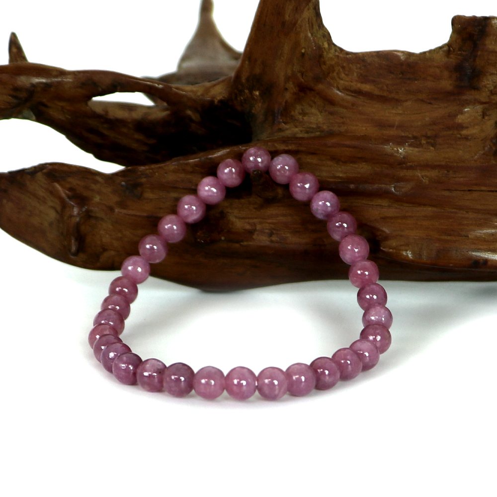 ピンクルビー ハイクオリティー 1点もの ブレスレット 数珠 パワーストーン 天然石 アクセサリー ハンドメイド
