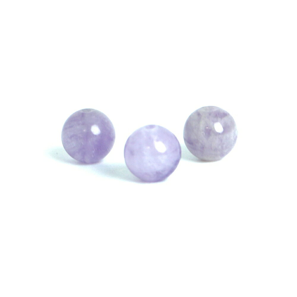 樂天商城 - ●5粒売り●シェブロンアメジスト（ドッグティース）【丸玉】8mm【天然石 ビーズ パワーストーン】