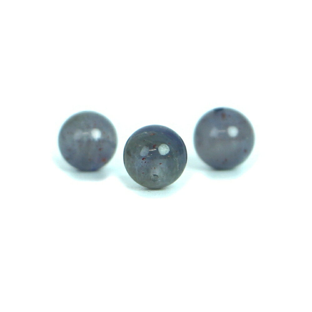 Rakuten - ●1粒売り●アイオライト【丸玉】6mm【天然石 ビーズ パワーストーン】