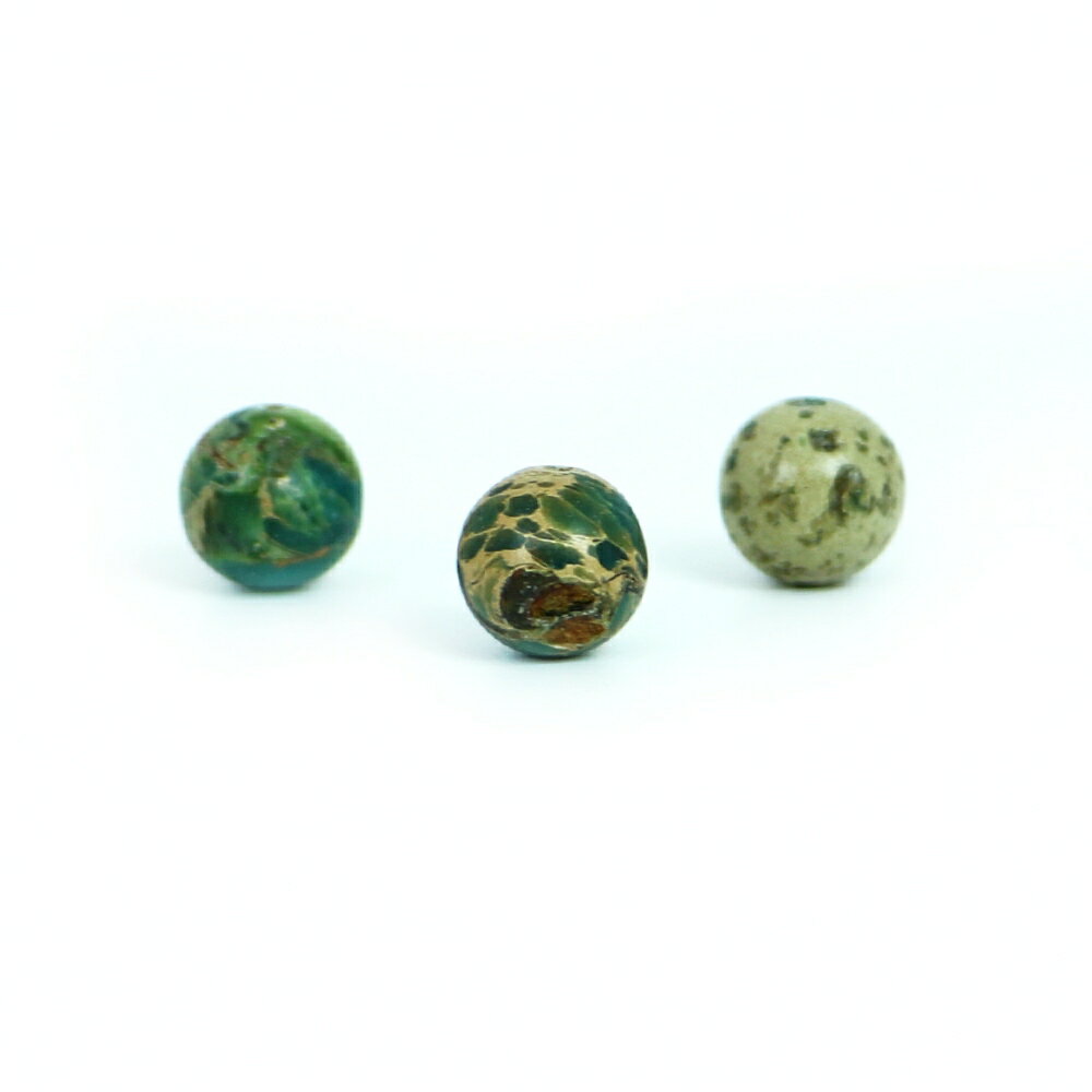 Rakuten - STC●5粒売り●インペリアルジャスパー【丸玉】10mm【天然石 ビーズ パワーストーン】