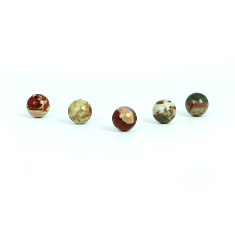 樂天商城 - STC●5粒売り●ジャスパー【丸玉】6mm【天然石 ビーズ パワーストーン】