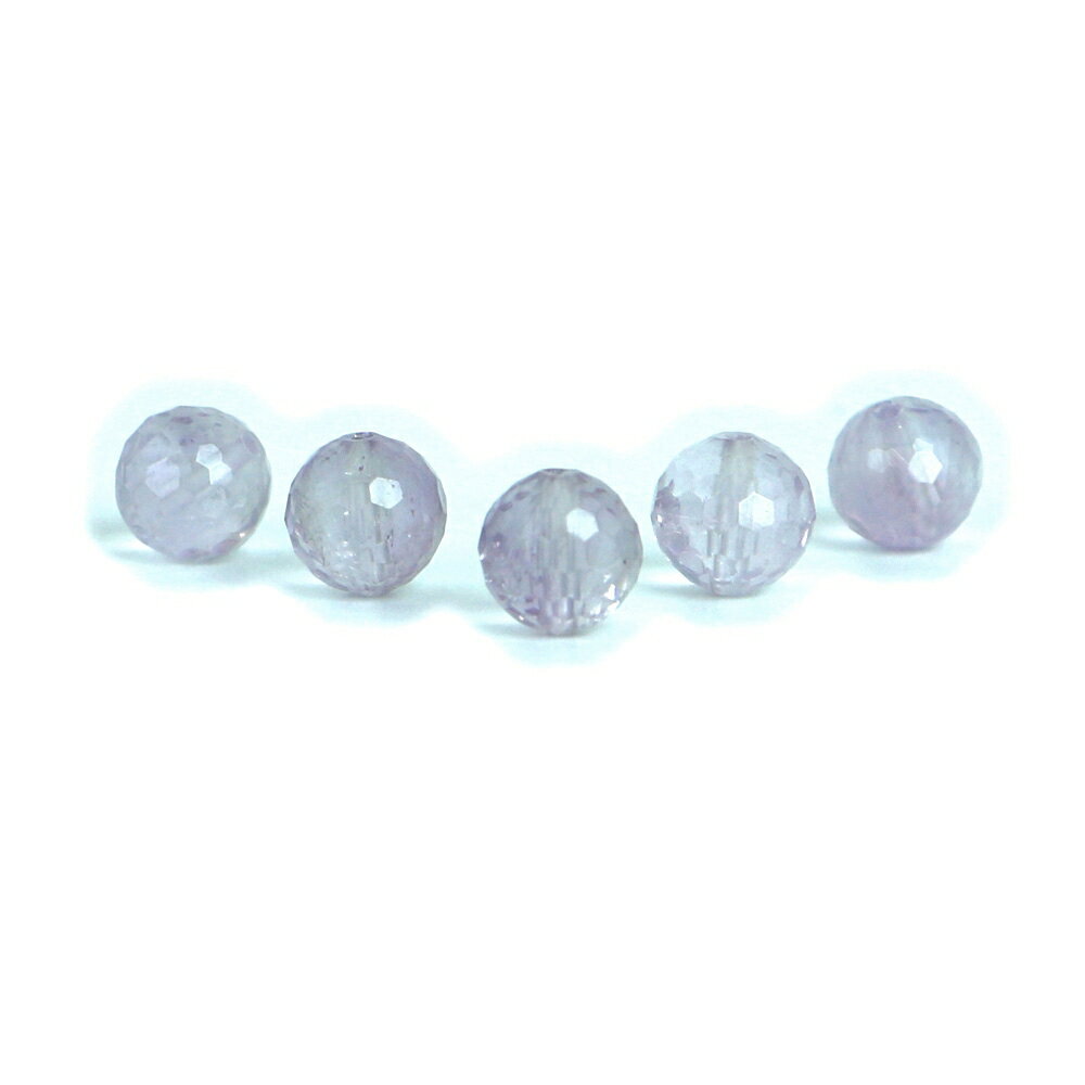 樂天商城 - ●5粒売り●ラベンダーアメジスト【カット】8mm【天然石 ビーズ パワーストーン】