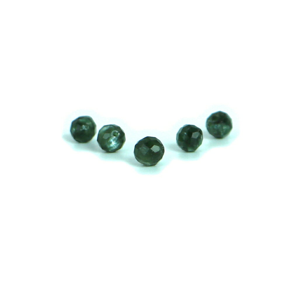 Rakuten - ●5粒売り●セラフィナイト【カット】4-5mm【天然石 ビーズ パワーストーン】