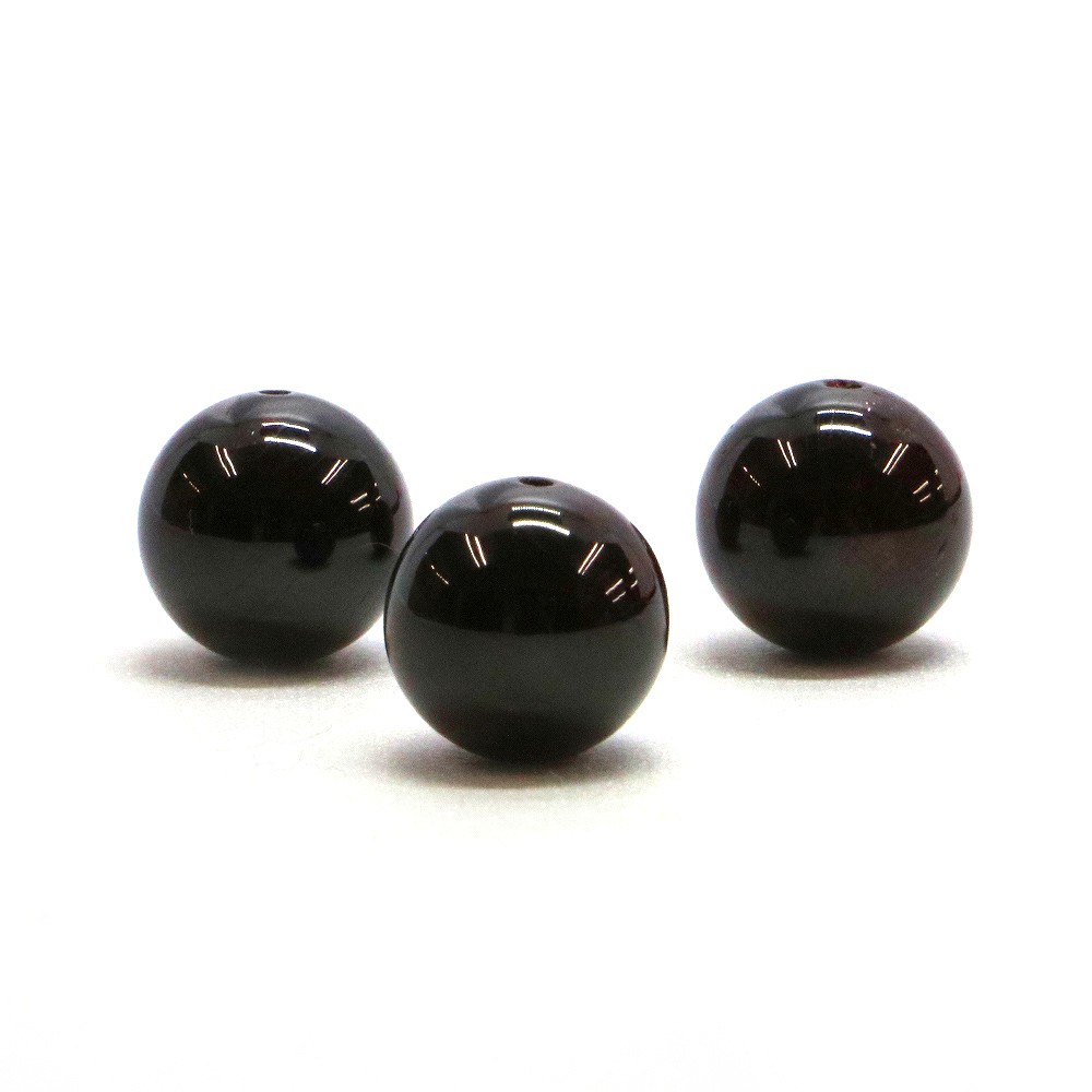 Rakuten - ●1粒売り●ガーネット【丸玉】10mm【天然石 ビーズ パワーストーン】