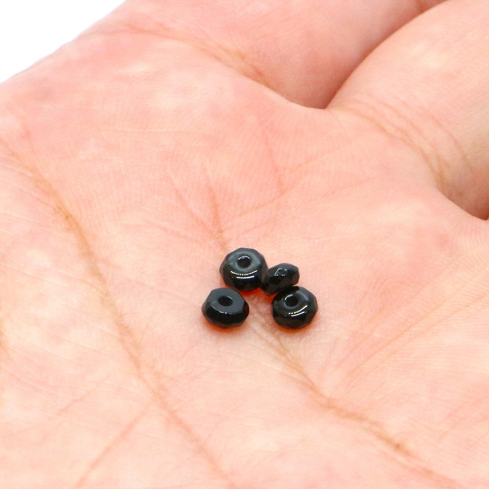 ●1粒売り●オニキス【ボタンカット】2×4mm...の紹介画像2