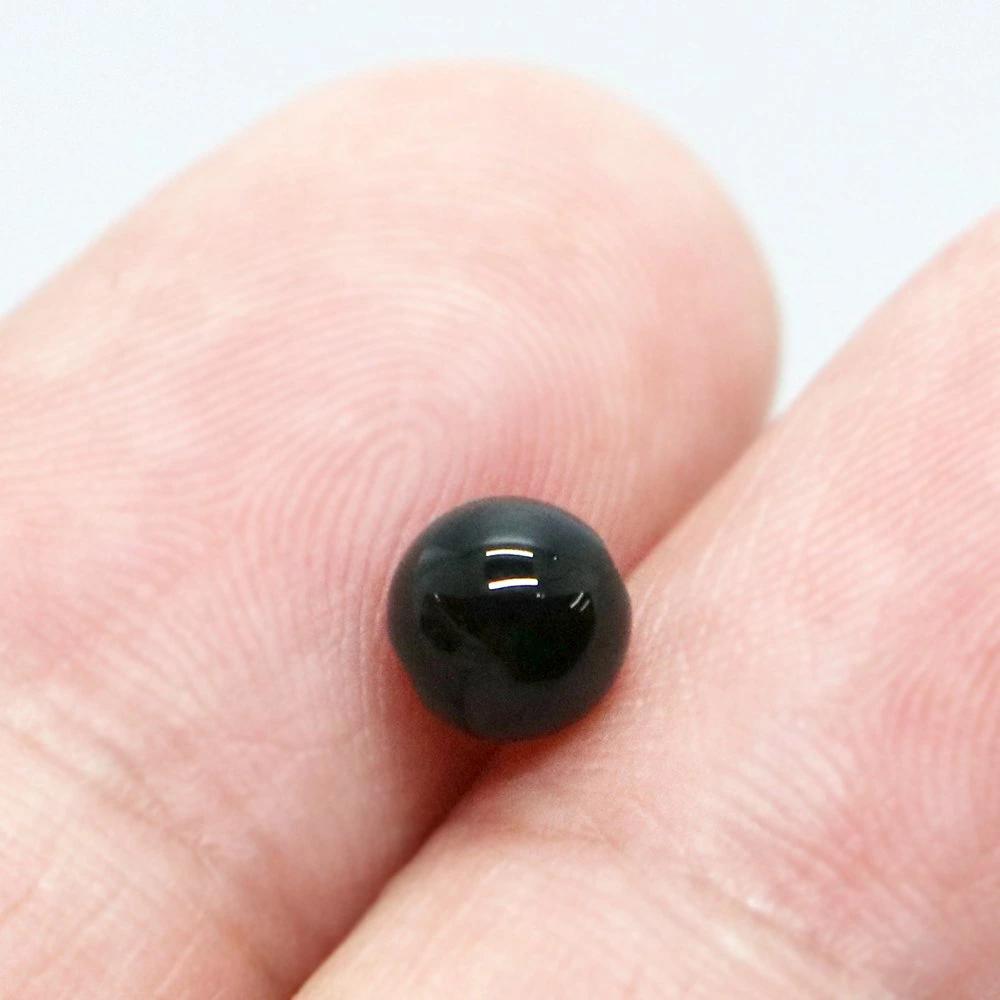 ●1粒売り●オニキス【丸玉】6mm【天然石 ビ...の紹介画像2