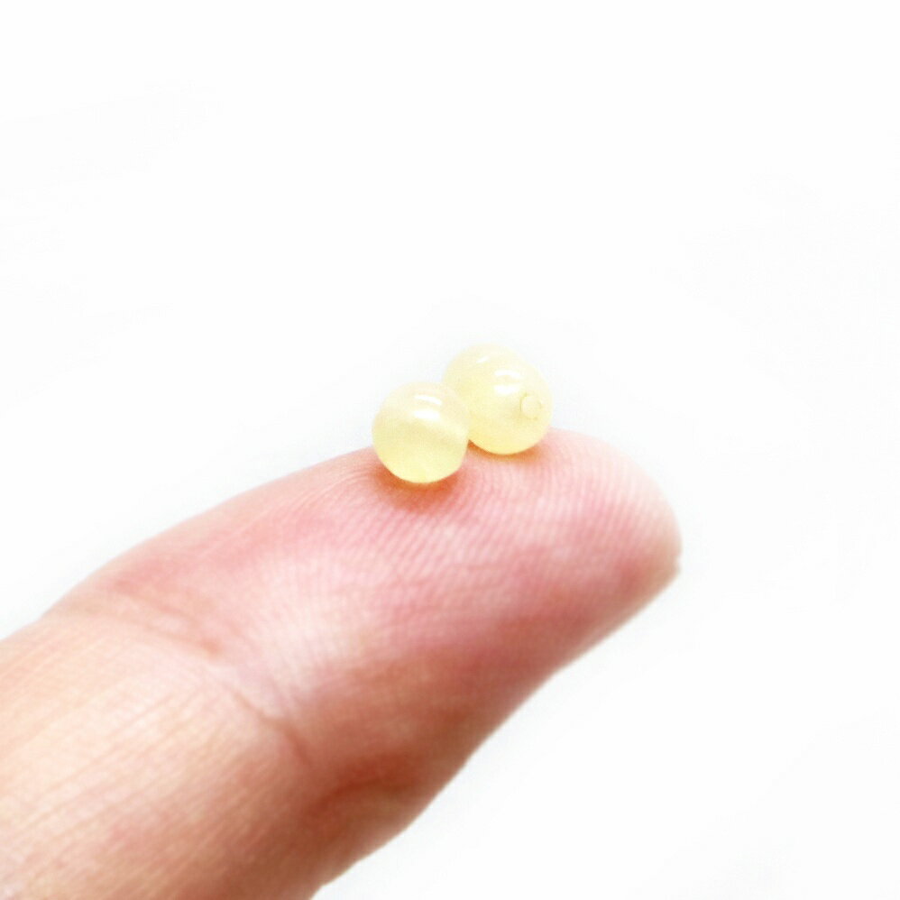 ●1粒売り●イエローカルサイト【丸玉】4mm【...の紹介画像3