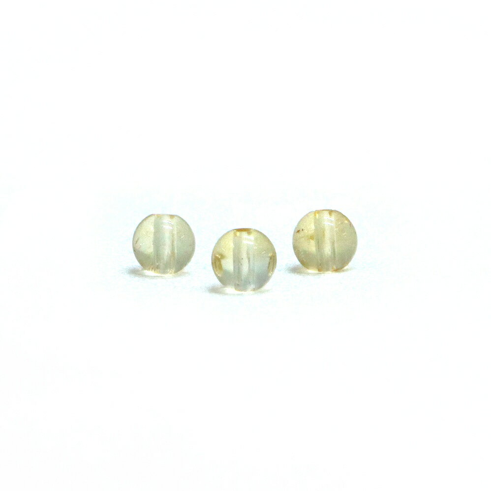 ●1粒売り●シトリン【丸玉】4mm【天然石 ビーズ パワーストーン】