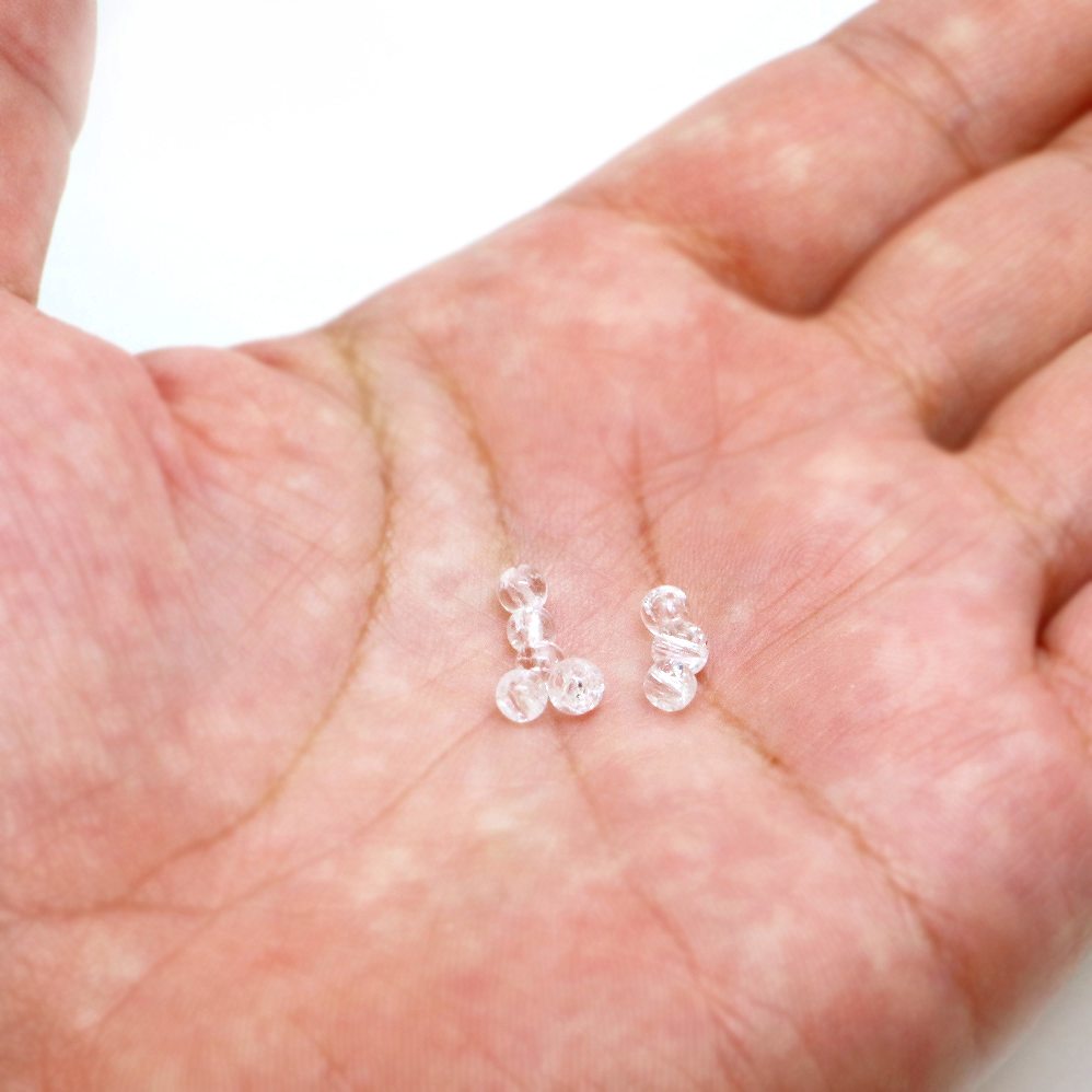 ●1粒売り●クラッシュクリスタル【丸玉】4mm...の紹介画像2