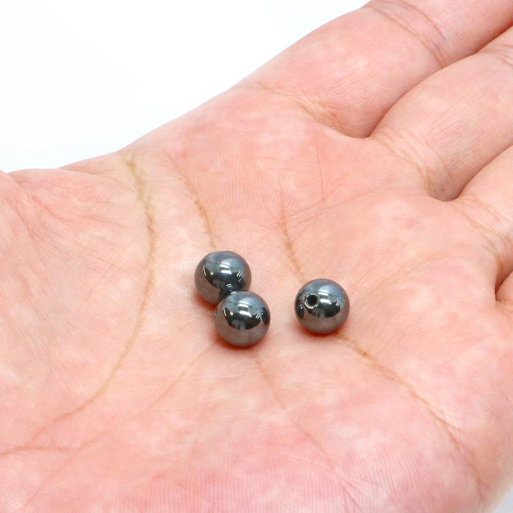 ●1粒売り●ヘマタイト【丸玉】8mm【天然石 ...の紹介画像3