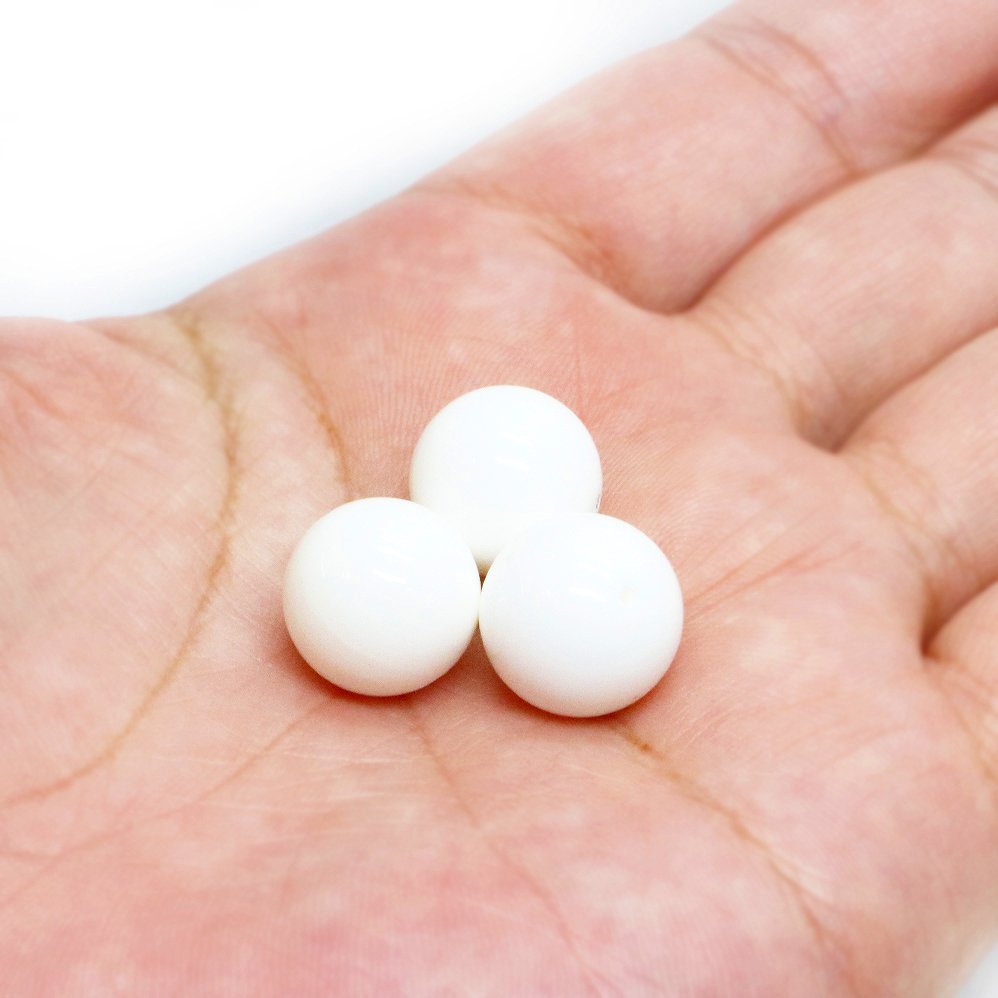 ●1粒売り●シェル 貝 【丸玉】14mm【天然石 ビーズ パワーストーン】