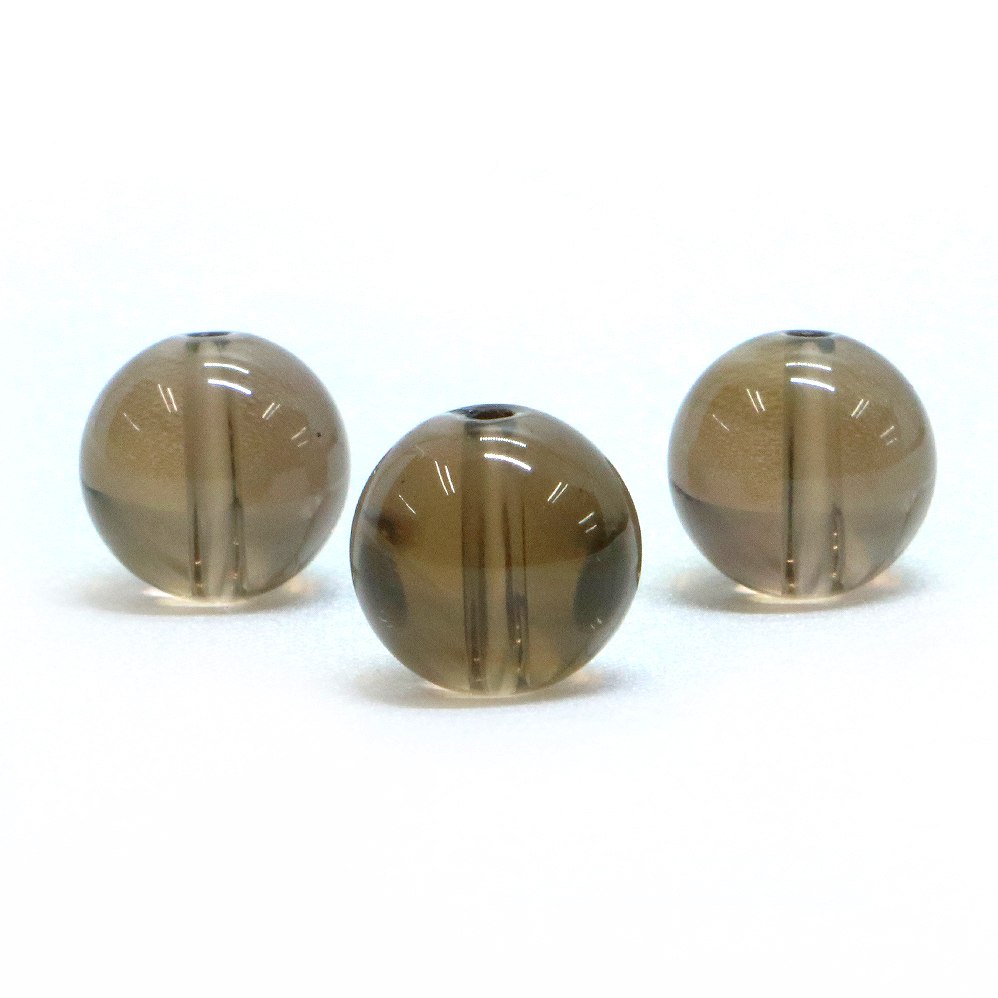 ●1粒売り●スモーキークォーツ【丸玉】10mm【天然石 ビーズ パワーストーン】