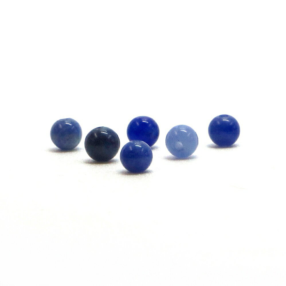 Rakuten - ●5粒売り●ソーダライト【丸玉】4mm【天然石 ビーズ パワーストーン】
