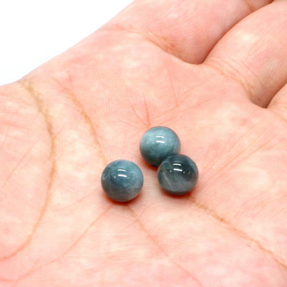 ●1粒売り●イーグルアイ（グレータイガーアイ）【丸玉】8mm【天然石 ビーズ パワーストーン】