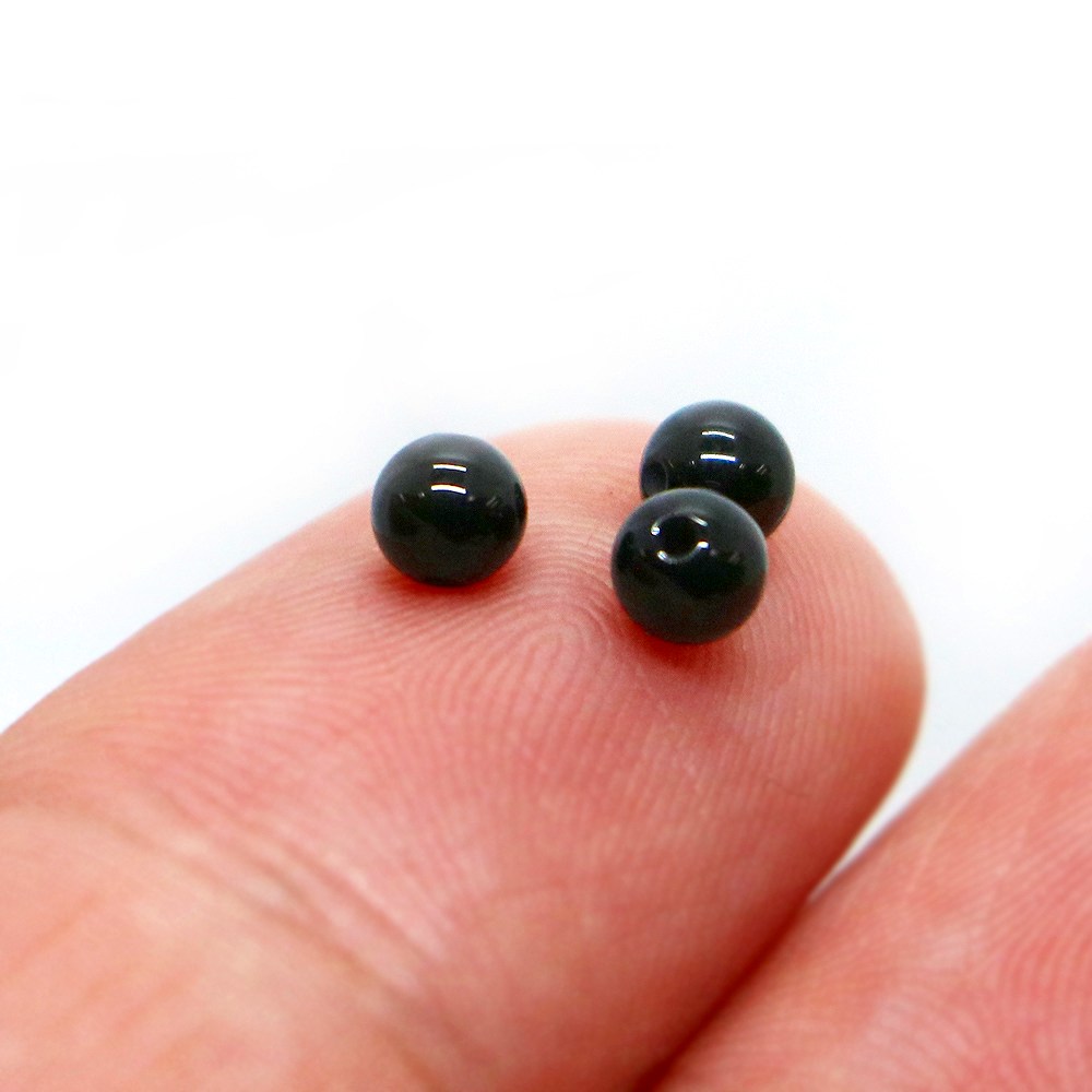 ●1粒売り●ブラックトルマリン【丸玉】4mm【...の紹介画像2