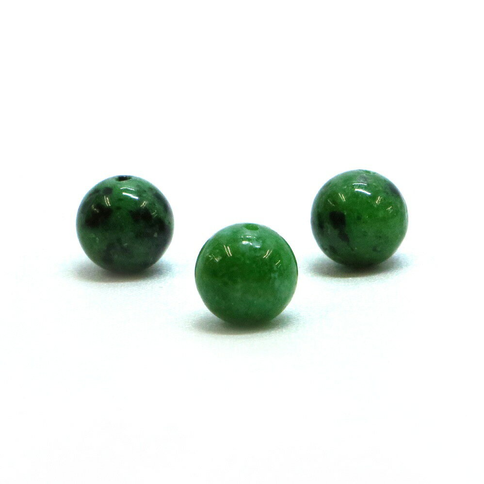 樂天商城 - ●5粒売り●ゾイサイト【丸玉】8mm【天然石 ビーズ パワーストーン】