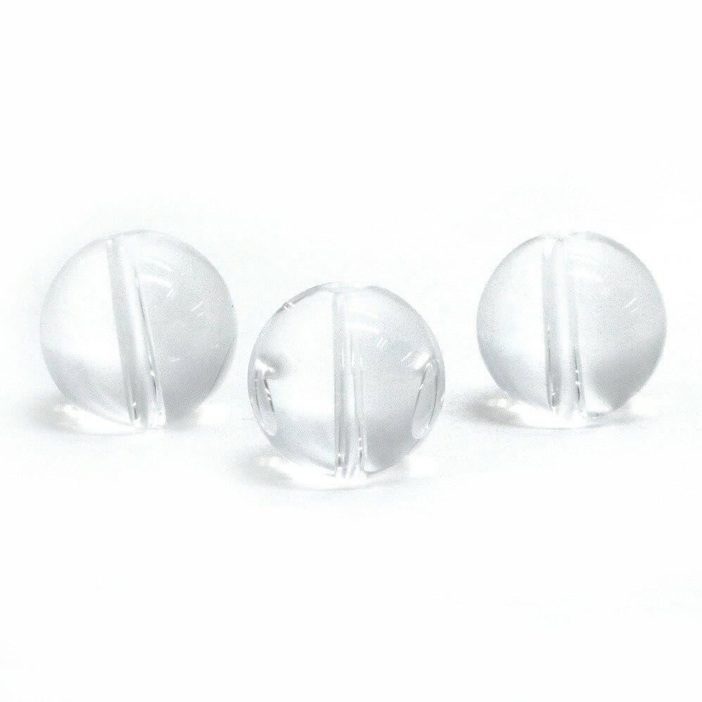 樂天商城 - ●1粒売り●水晶AA（クリスタル）【丸玉】14mm【天然石 ビーズ パワーストーン】