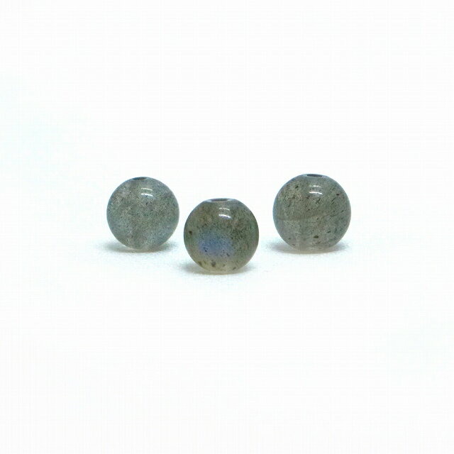 ●1粒売り●ラブラドライト（濃いめ）【丸玉】6mm【天然石 ビーズ パワーストーン】