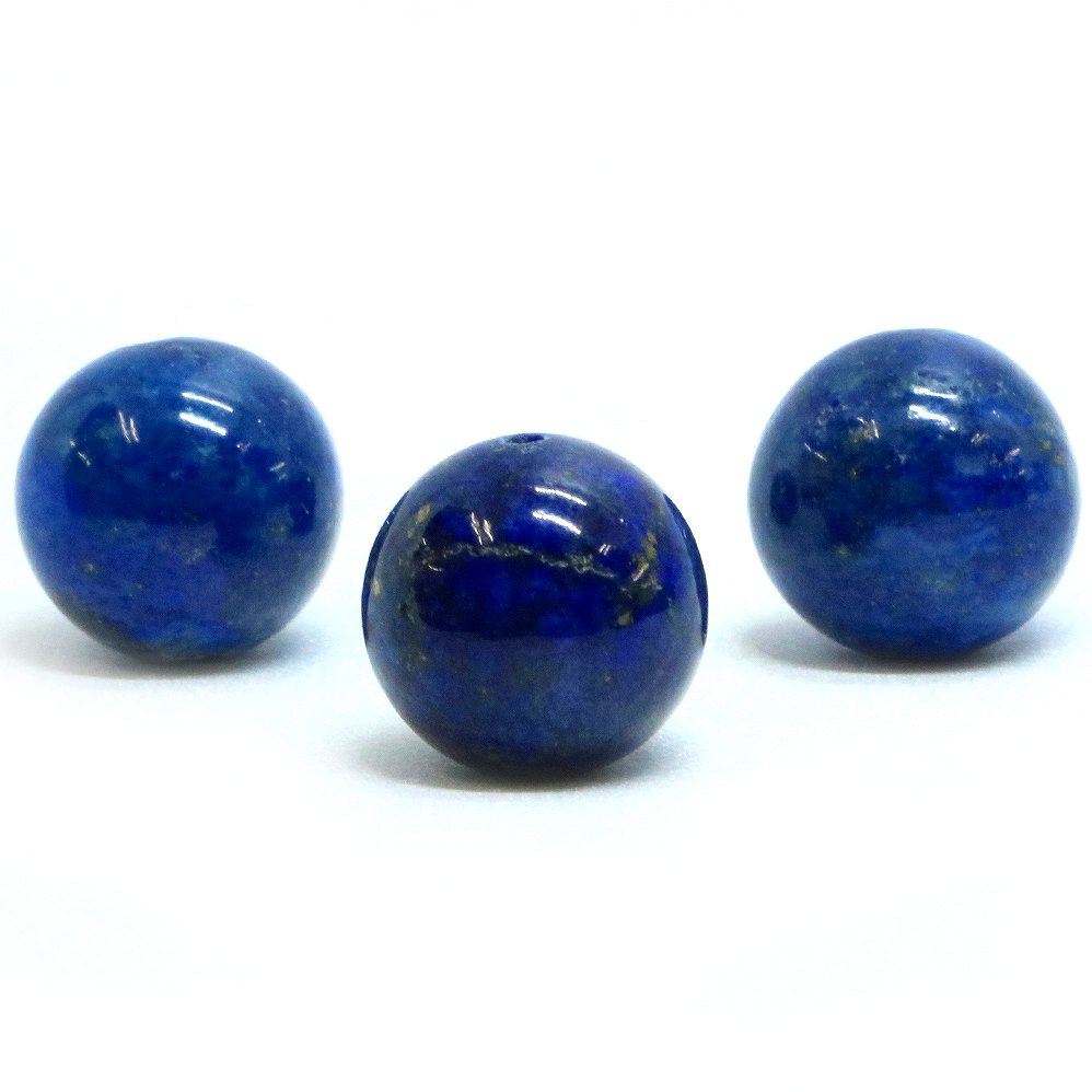 ●1粒売り●ラピスラズリ【丸玉】12mm【天然石 ビーズ パワーストーン】