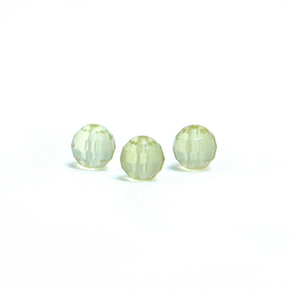 ●1粒売り●レモンクォーツ【カット】6mm【天然石 ビーズ パワーストーン】