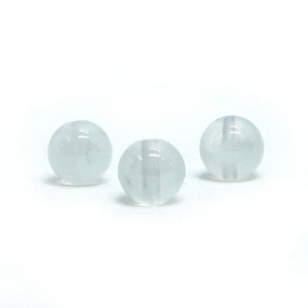 【ビーズサイズ】8mm 【形】丸玉 ※ビーズサイズは0.5mm前後の誤差がある場合がございます 【商品説明】 ミルキークォーツは半透明で乳白色をした水晶となります 水晶中に含まれるアルミニウムなどの成分の影響により乳白色化するということです 水晶と同じ石英のグループの天然石となります 和名は乳石英（にゅうせきえい）といいます 主な産地はブラジル、中国、アメリカ、マダガスカルなどになります ミルキーカラーの優しい色合いからカラーストーンアクセサリーとして女性に人気の天然石となります お好みの天然石を使ってあなただけのオリジナルアクセサリーを作ってみませんか？ ※こちらの商品は最小量、一粒での販売商品となります ※商品ページ画像最後の2枚は当店取り扱いのビーズ連となります 　基本的にこちらのビーズを使用させていただいております 【パワーストーン】 ミルキークォーツは自身やその周りの人たちに愛情と優しさを与えてくれるパワーストーンといわれています 毎日の忙しい生活の中イライラしがちのご自身や情緒不安定なお子さんのお守りストーンとしてもよいといわれいます 【配送につきまして】 ●メール便：送料250円（お買い物合計金額3,000円以上で1通分送料無料） ・ヤマト運輸ネコポスでのお届けとなります ・宅配便同様のお届け日数（翌日〜3日程度での配達）※一部地域を除く ・ご自宅のポストへのお届けとなります（ご登録のお名前がポストへ記載があることをご確認お願い致します） ・大きさ（上限A4サイズ）：縦31.2cm、横22.8cm、厚さ2.5cm、重さ1kg以内 ※後払い（商品到着後コンビニなどでのお支払い）はご利用頂けます ※代引き決済はできません ※配送日時指定不可 ※発送後の住所変更はできませんので予めご注意ください ※商品紛失などの補償は基本的にございません ●宅配便：送料は配達地域によって異なります（お買い物合計金額3,980円以上で送料無料） ・佐川急便でのお届けとなります ・ドライバーによる手渡しでのお届け ・代引き決済はドライバーへ代金のお支払が可能となります （代引き手数料330円） ・配送日時指定可能 ※初回お届けより1週間以上お受け取りになられない場合は持ち戻りとなり返送となります 返送による送料は運送会社の定価送料を実費ご負担いただくことになりますので 予めご注意くださいますようお願い申し上げます ※当店の判断で日本郵便（レターパック）で発送させていただく場合もございます 予めご了承のほどお願い申し上げます