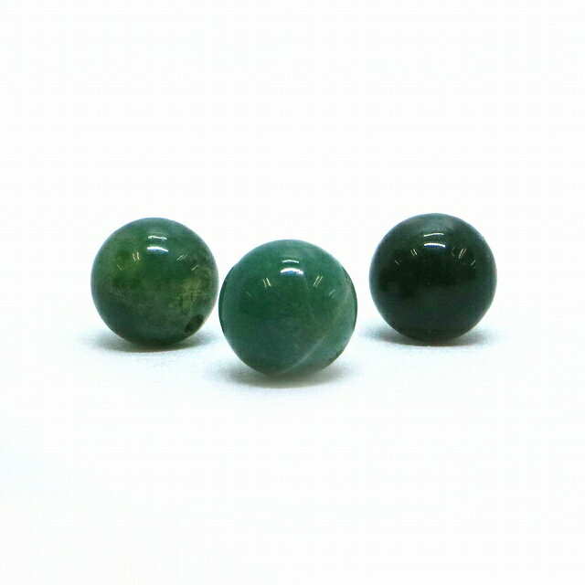 ●5粒売り●モスアゲート 丸玉 89mm 天然石 ビーズ パワーストーン 