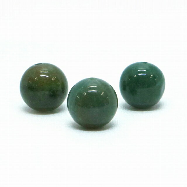 ●5粒売り●モスアゲート 丸玉 10mm 天然石 ビーズ パワーストーン 