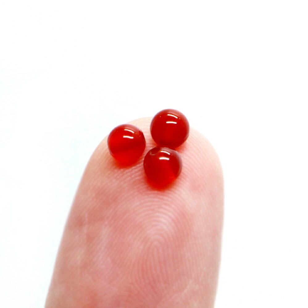 ●1粒売り●レッドアゲート【丸玉】4mm【天然...の紹介画像2