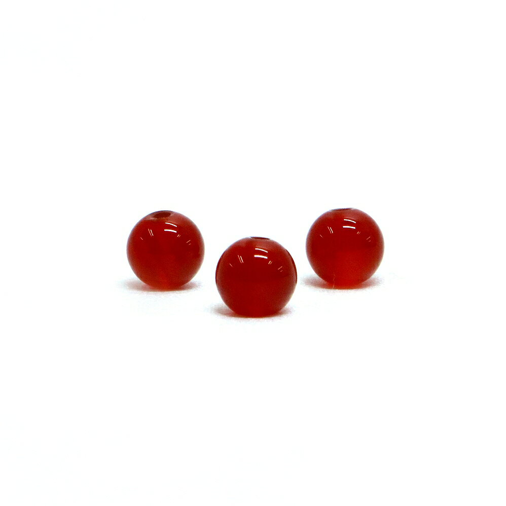 ●1粒売り●レッドアゲート【丸玉】6mm【天然石 ビーズ パワーストーン】