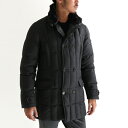 【3連休限定 早割10%OFF+ポイント5倍!!】MOORER MORRIS-L ウールカシミア セミロング ダブルブレステッドダウンジャケット メンズ ANTRACITE/CHARCOAL