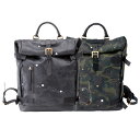 GENTIL BANDIT ジャンティバンティ ROLL TOP BACKPACK ロールトップバックパック ユニセックス BLACK CAMO(BCM) KHAKI CAMO(BLACK) GB1997-BP その1