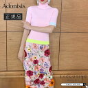 【SUMMER SALE30】Adonisis POINTカラーソリッドハーフニット レディース 25春夏 S25113