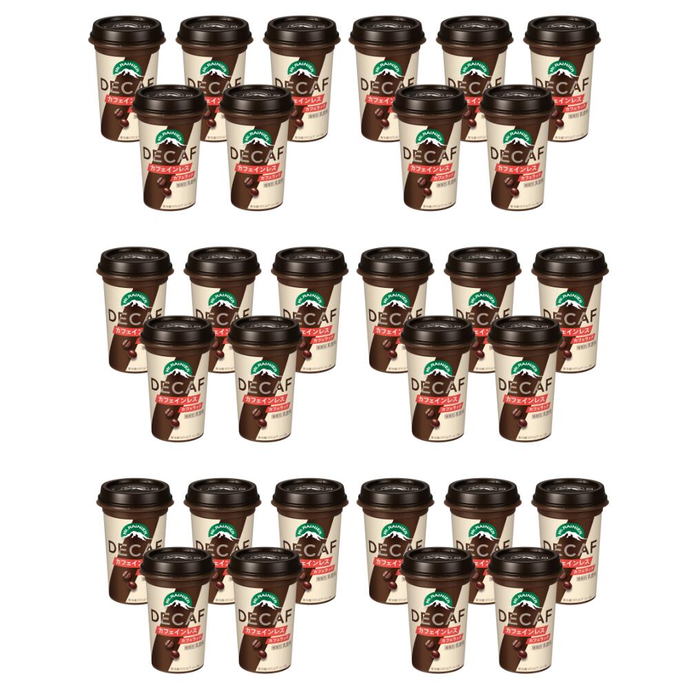 Lunaria楽天市場店の【直送品】まとめ買い3ケースセット　【森永】マウントレーニア DECAF カフェインレス 240ml×10本　合計30本｜アングル2