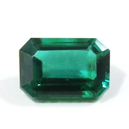 GemKana/ジェムカナ/熱水法合成エメラルド/約0.45ct/エメラルドカット/6x4x2.5mm