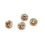 GemKana/ジェムカナ/人工チタン酸ストロンチウム/ブラウン/5x3.2mm/約0.75ct/ラウンドブリリアントカット