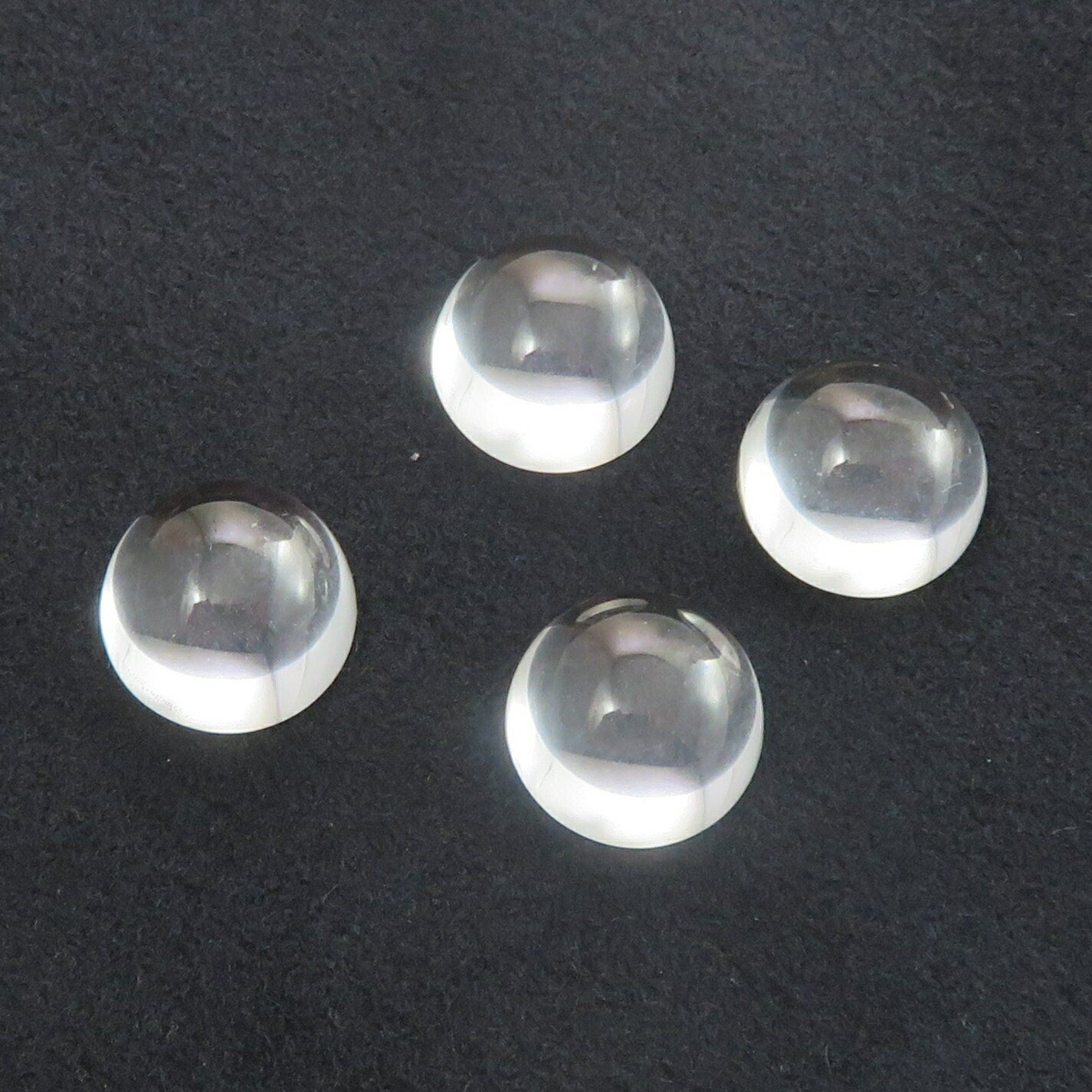 GemKana/合成サファイア/12#無色/12mmラウンドカボションカット