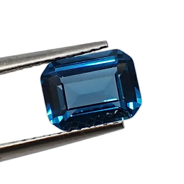 GemKana/合成スピネル/120#青色/8x6mmエメラルドカット