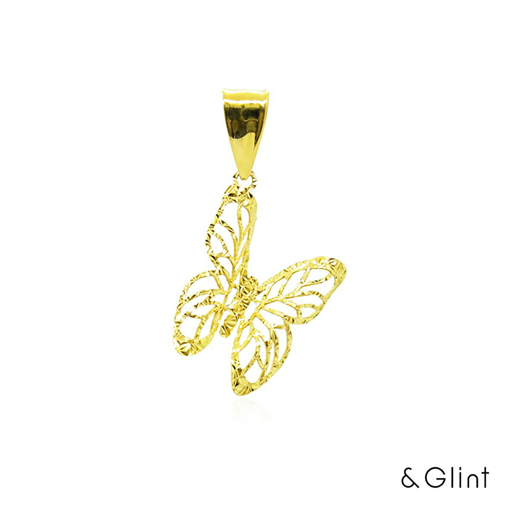 ★20%OFFクーポン配布中★K18 イエローゴールド バタフライ ペンダントトップ大きめ 蝶々 ちょうちょ ネックレス ペンダントプレゼント ギフト アレルギ...