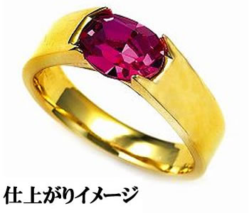 樂天商城 - ジュエリーリフォーム　セミオーダー オーバルカット用　リング空枠　カスタムジュエリー　既成デザイン枠 【09A0314】