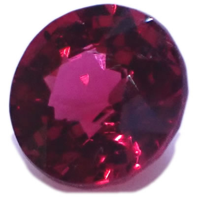 レッドスピネル 0.31ct ラウンドカット ルース ビルマ産 【宝石質】【店長推奨】 ...
