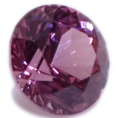 パープル ローズ パープリッシュピンク スピネル 0.35ct ラウンドカット ルース 【宝石質】【店長推奨】 【店頭受取対応商品】