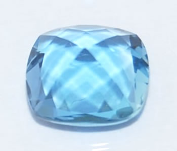 ジェムパレスのアクアマリン ファンシーシェイプ スクエア クッションカット ルース-0.720ct 【店頭受取対応商品】｜アングル3