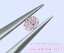 【ピンクダイヤ・ルース特別販売】ピンクダイヤモンド・ルース / 0.114ct, Fancy Light Pink, VS-1【中宝研ソーティング付】