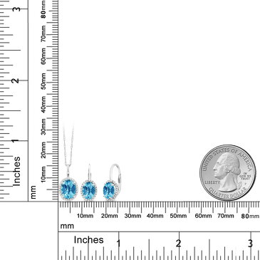 3.73カラット 天然 スイスブルートパーズ ネックレス ピアス セット レディース ダイヤモンド 10金 ホワイトゴールド K10 天然石 11月 誕生石 ブランド 大粒 ヘイロー おしゃれ プレゼント 女性 彼女 妻 誕生日