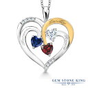 ブランドGem Stone King （ジェムストーンキング）商品名1.52カラット シンセティック サファイア ネックレス ペンダント レディース モアサナイト ロジウム プレーティング 9月 誕生石Two Tone Blue Created Sapphire White Created Moissanite Red Garnet Forever In My Heart Engraved Necklace For Women 1.52 cttw Heart Shape 5MM 18 Inch Chainジェムストーン0.5カラット ブルー シンセティック サファイア (5mm x 5mm)ハートシェイプ カット0.42カラット モアサナイト Near Colorless (GH) (5mm x 5mm)Gem Stone King Moissanite0.6カラット 天然 レッド ガーネット (5mm x 5mm)総カラット数1.52カラット (合計 3粒)金属の素材ロジウム 加工金属アレルギーフリー ニッケルフリーセッティングプロング(爪留め) セッティングチェーン45cm あずきチェーン (ヒキワ)付属品ジュエリーボックス・品質保証カード・手さげバッグ品番MGZ-1933-HS-CS-BL-CMS-GM-GA-R-SPBRシンセティック（合成石）について工房で造られた本物の石 安価な人工石とは異なります当店が使用している合成石は、天然石と同じ化学組成、結晶構造、物理的特性を持つ、天然石と全く同じ構造のもののみです。鑑定士も肉眼・ルーペをもってしても、天然と見分けのつかない完璧な合成石となります。硬度に関してもモース硬度は、天然石と同じ硬さのため、耐久性面でも非常に高く、生涯にわたって安心してお使いいただけます。安価なただ色を模倣しただけの人工石とは全く異なる最高級の合成石です。他店では、安価なキュービックジルコニアやガラス、クリスタルに色付けされたものを合成とよび販売しているケースもありますため、ご注意ください。9月の誕生石 サファイア気品のある青色が美しいサファイアは、9月の誕生石です。ダイヤモンド、エメラルド、ルビーとともに四大宝石としても愛されています。身に着ける人の心を落ち着かせ、良いチャンスを掴む手助けをしてくれるといわれています。Gem Stone King（ジェムストーンキング）創業115年を超える、世界が認める「天然石の王」定番からトレンドまでおしゃれなデザインが世界的に人気のジュエリーブランド高品質の天然石をお求め安い価格で販売！海外「ニューヨーク」から直接お届けしております● 普段使いやご褒美に20代、30代、40代、50代と幅広い年代の大人の女性にぴったり似合う贅沢な高級感デイリーに、オフィス カジュアルに、お呼ばれなどのフォーマルにも使える、上品できれいめなデザイン● 大切な女性（妻、嫁、彼女）へのプレゼントに結婚・婚約、結婚記念日、誕生日プレゼント、夫婦の記念日にクリスマス、ホワイトデー、バレンタインデー、母の日のギフトに仲良しな女友達へのサプライズギフトに還暦のお祝い、成人・入学・卒業のお祝いの贈り物にもおすすめ● 幸運のお守りにパワーストーンとしても人気の宝石たちは、お守りとしても世界中で愛用されていますあなたのお気に入りのカラーストーンを毎日のラッキーアイテムに！＊ GemStoneKingの正規品、生涯保証でお修理も可＊ 金属アレルギーフリー ニッケルフリーで安心シンセティック サファイアロジウム 加工 ネックレス0.5カラットのシンセティック サファイアとロジウム 加工でお作りするネックレス。モアサナイトをアクセントストーンに添えた、魅力的なカラーコンビネーションがおしゃれなジュエリー。チェーンはシンプルなあずきチェーンで、快適な装着感。20代、30代、40代、50代と幅広い年代にぴったり似合う、上品で贅沢な高級感がおすすめです。普段使いや特別な装いに、シーンを選ばずお使いいただけます。ブランドGem Stone King （ジェムストーンキング）商品名1.52カラット シンセティック サファイア ネックレス ペンダント レディース モアサナイト ロジウム プレーティング 9月 誕生石Two Tone Blue Created Sapphire White Created Moissanite Red Garnet Forever In My Heart Engraved Necklace For Women 1.52 cttw Heart Shape 5MM 18 Inch Chainジェムストーン0.5カラット ブルー シンセティック サファイア (5mm x 5mm)ハートシェイプ カット0.42カラット モアサナイト Near Colorless (GH) (5mm x 5mm)Gem Stone King Moissanite0.6カラット 天然 レッド ガーネット (5mm x 5mm)総カラット数1.52カラット (合計 3粒)金属の素材ロジウム 加工金属アレルギーフリー ニッケルフリーセッティングプロング(爪留め) セッティングチェーン45cm あずきチェーン (ヒキワ)付属品ジュエリーボックス・品質保証カード・手さげバッグ品番MGZ-1933-HS-CS-BL-CMS-GM-GA-R-SPBRサファイア ネックレス で探す人気ランキングから探す