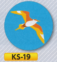 たのしーる(とりシリーズ)KS-19サイズ:φ300(4)