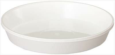 【大和プラスチック】鉢皿サルーン(3号) 色：W/1個 【M】