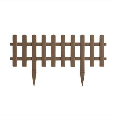 【リッチェル】ガーデンフェンスかきね(60L型) 色：BR/1個 【M】