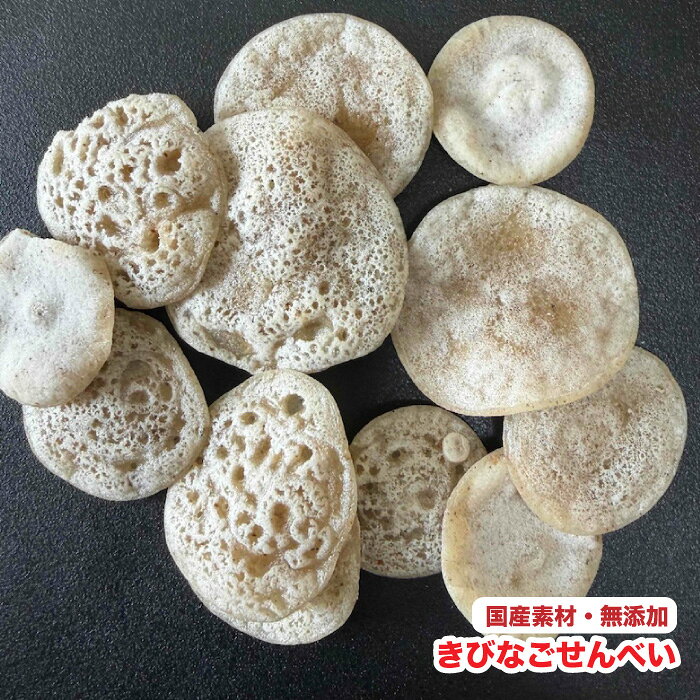 手作りおやつ　犬用　国産素材　無添加　きびなごせんべい　米粉使用　グルテンフリー　ペット用　キビナゴ　せんべい　煎餅　メール便送料無料